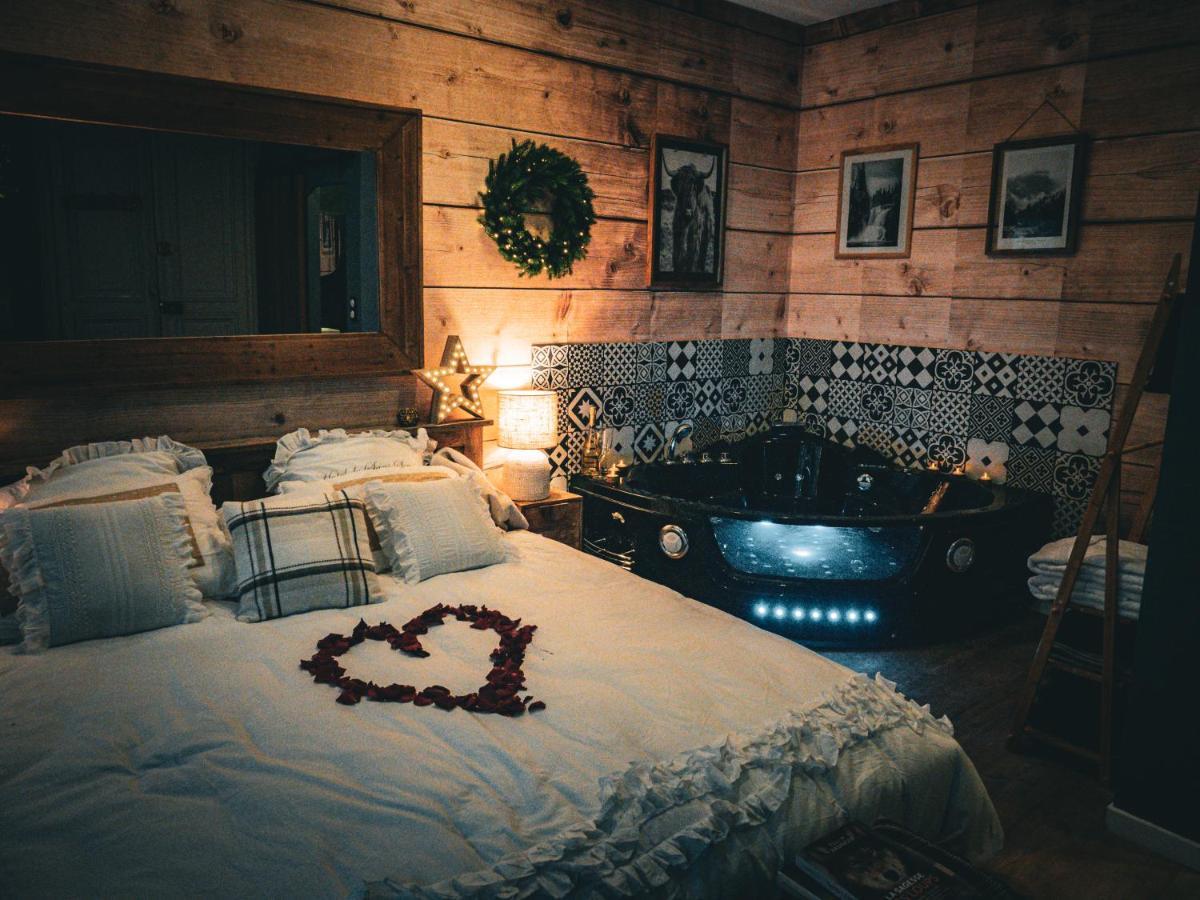 Le Chalet Romantique En Montagne, Spa, Ecran Cinema, Lit King Size, Day Use, 5Min Centre Évreux Buitenkant foto