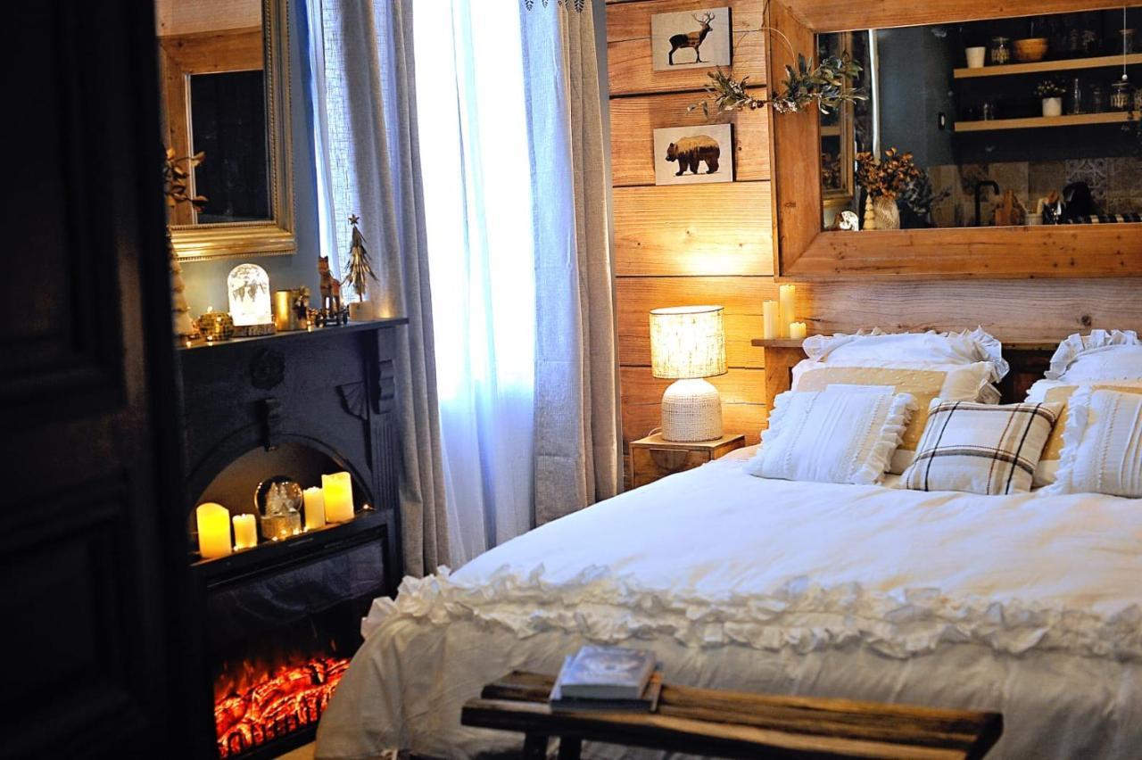 Le Chalet Romantique En Montagne, Spa, Ecran Cinema, Lit King Size, Day Use, 5Min Centre Évreux Buitenkant foto