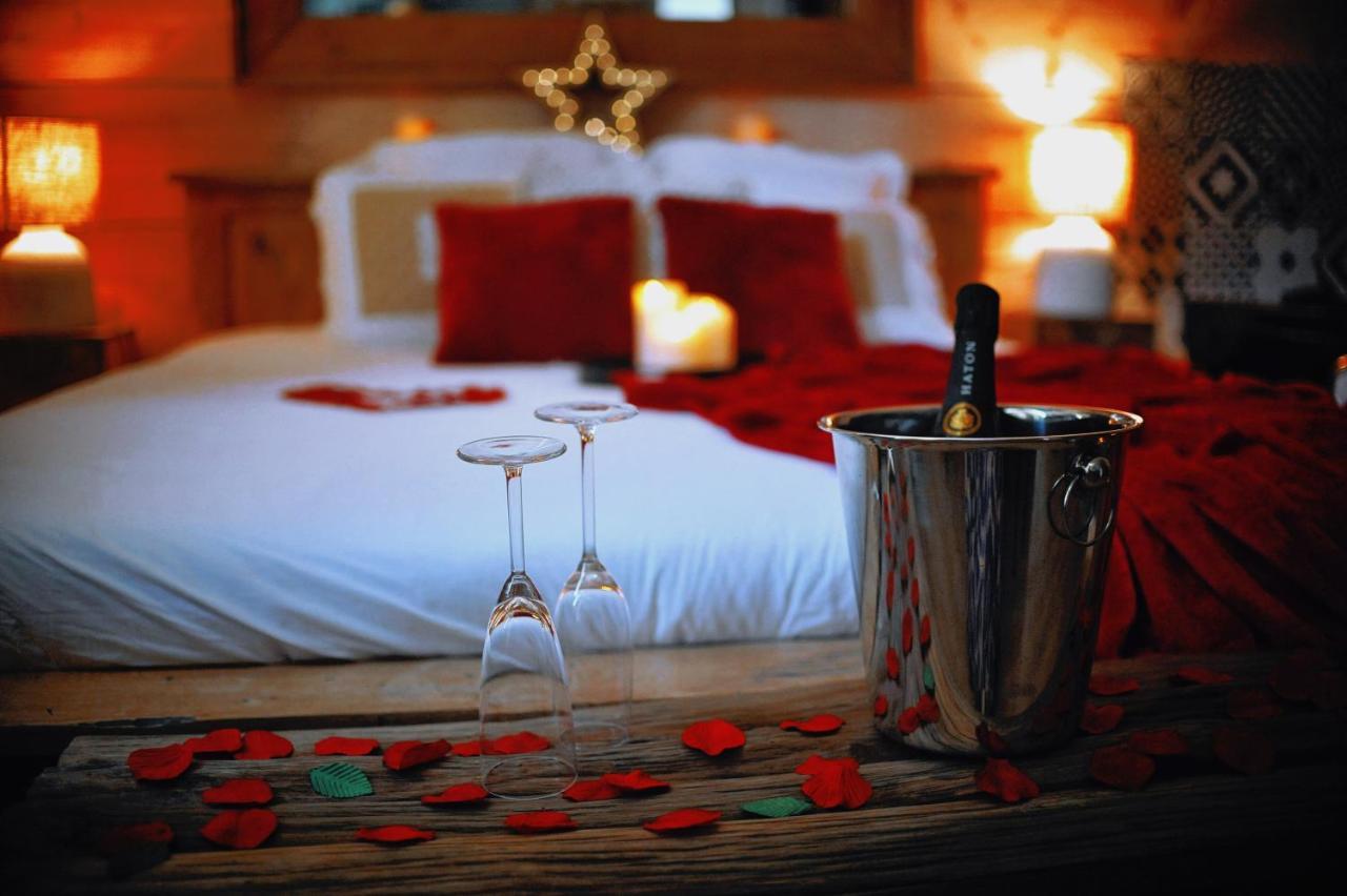 Le Chalet Romantique En Montagne, Spa, Ecran Cinema, Lit King Size, Day Use, 5Min Centre Évreux Buitenkant foto